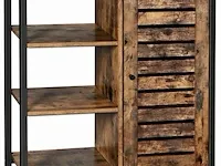 Dressoir - kast - bruin - hout - 70x30x81cm - afbeelding 1 van  3