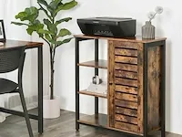 Dressoir - kast - bruin - hout - 70x30x81cm - afbeelding 2 van  3