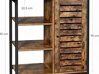 Dressoir - kast - bruin - hout - 70x30x81cm - afbeelding 3 van  3