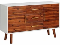 Dressoir - massief acaciahout en mdf - afbeelding 2 van  8