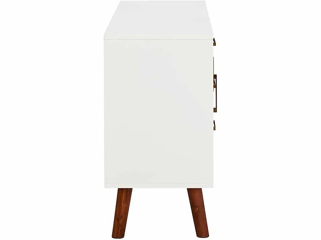 Dressoir - massief acaciahout en mdf - afbeelding 6 van  8