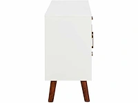Dressoir - massief acaciahout en mdf - afbeelding 6 van  8