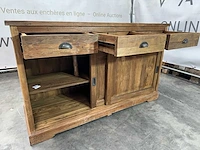 Dressoir - oud teak - afbeelding 3 van  7