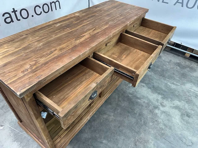 Dressoir - oud teak - afbeelding 4 van  7