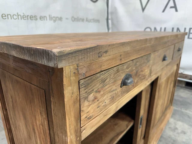 Dressoir - oud teak - afbeelding 7 van  7