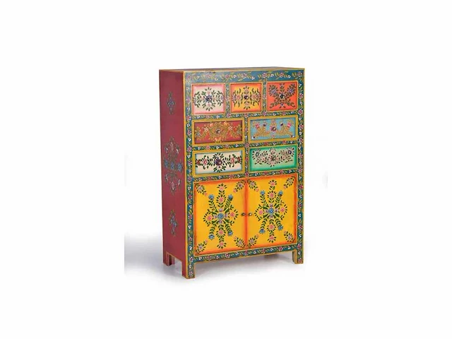 Dressoir - veelkleurig mango - afbeelding 2 van  6