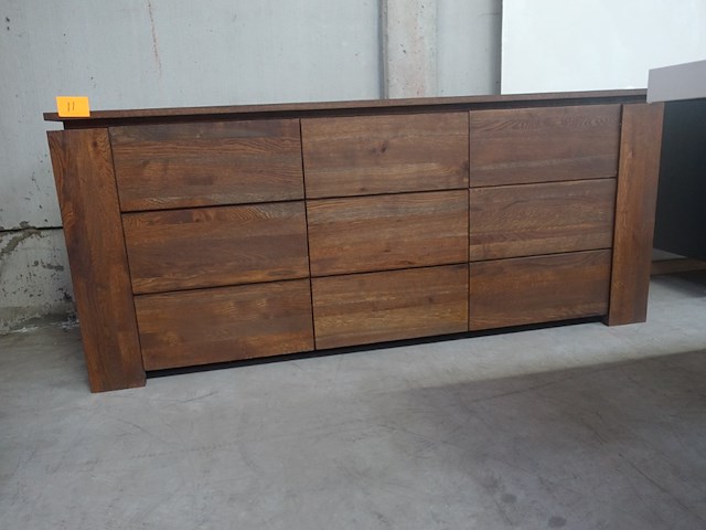 Dressoir eik massief - afbeelding 1 van  3