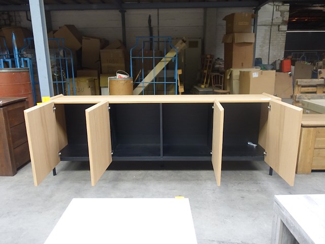 Dressoir eik natuur - afbeelding 3 van  3