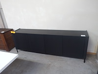 Dressoir eik zwart - afbeelding 2 van  3