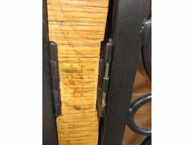 Dressoir met 4 deuren - mango en metaal - afbeelding 26 van  28