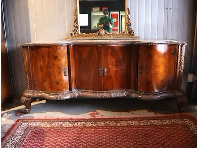 Dressoir met marmeren blad - afbeelding 1 van  7