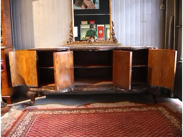 Dressoir met marmeren blad - afbeelding 4 van  7