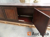 Dressoir van gefineerd hout in mahoniehout - afbeelding 1 van  4