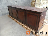Dressoir van gefineerd hout in mahoniehout - afbeelding 4 van  4