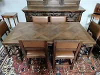 Dressoir,tafel+6 stoelen - afbeelding 4 van  20