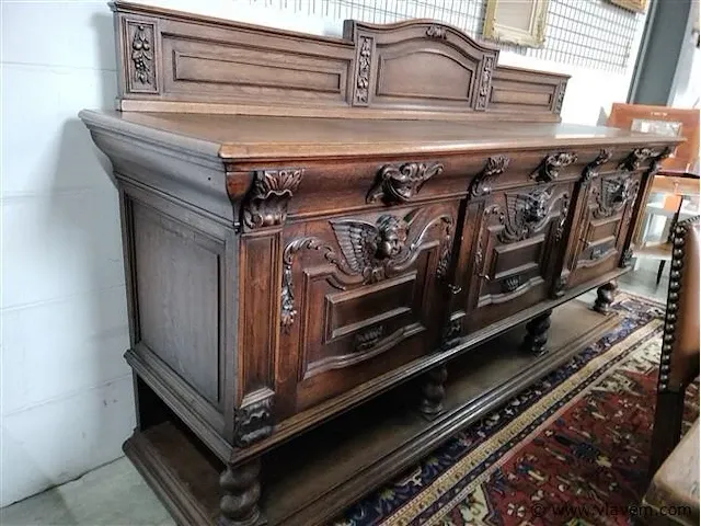 Dressoir,tafel+6 stoelen - afbeelding 17 van  20
