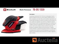 Driehoekige multischuurmachine einhell te-os 1320 - afbeelding 1 van  1