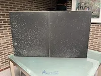 Drieluik kunstwerk 'schemmen en scherven' - afbeelding 5 van  15