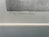 Drieluik kunstwerk 'schemmen en scherven' - afbeelding 14 van  15