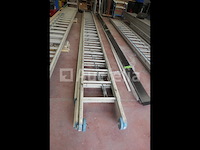 Drievoudig element massieve ladder - afbeelding 4 van  5