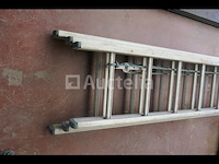 Drievoudig element massieve ladder - afbeelding 4 van  6