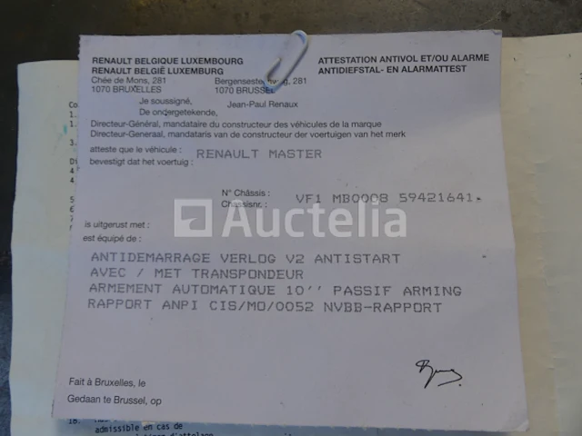Drieweg vrachtwagen renault master (2017-159.080 km) - afbeelding 30 van  37
