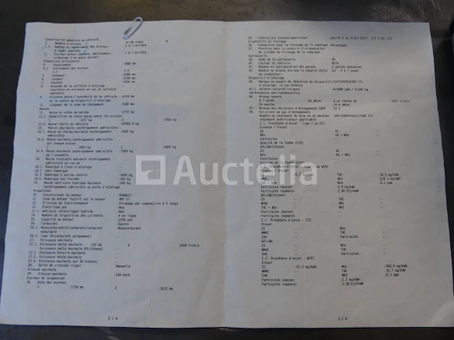 Drieweg vrachtwagen renault master (2017-159.080 km) - afbeelding 31 van  37