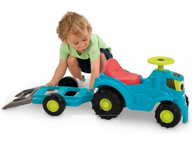 Driewieler ecoiffier trailer tractor - afbeelding 2 van  4