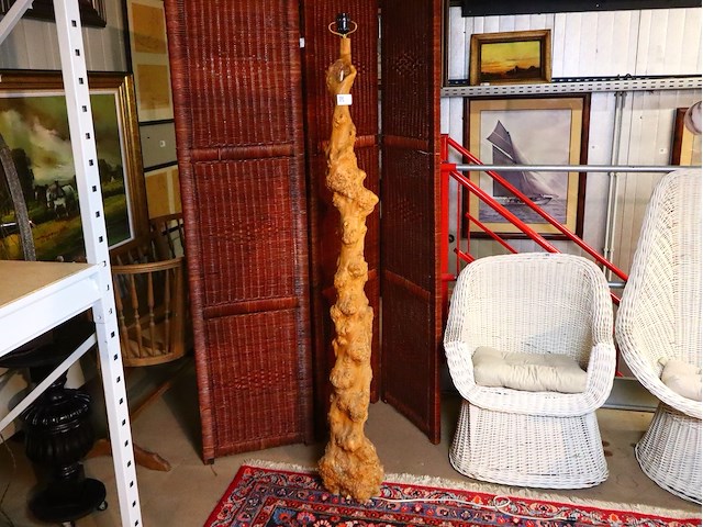 Drijfhout lampenvoet - afbeelding 1 van  4