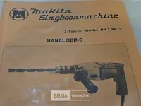 Drilboormachine makita type 8419b2 in koffer - afbeelding 3 van  3