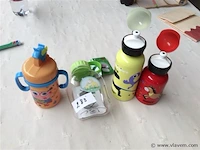 Drinkflessen 4stuks - afbeelding 1 van  2