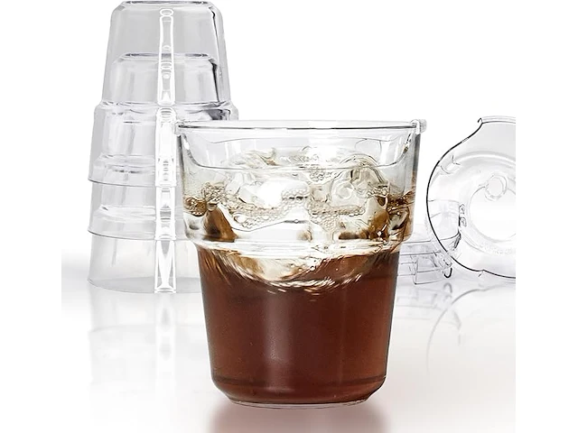 Drinksaver drinkbekers 4 stuks - afbeelding 1 van  5
