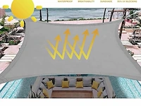 Dripex zonnezeil (4 x 5m) - afbeelding 5 van  6