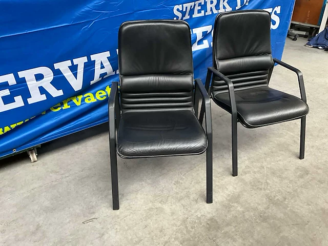 Drisag lederen stoelen (5x) - afbeelding 8 van  9