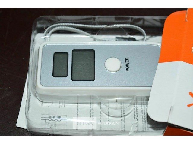 Drive safety digitale alcohol tester met lcd clock - afbeelding 2 van  2