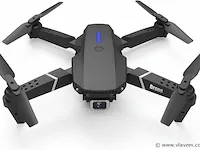 Drone met 4k camera & 2 batterijen - zwart