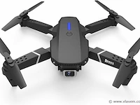Drone met 4k camera & 2 batterijen - zwart
