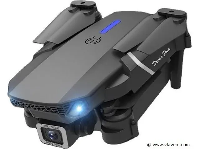 Drone met 4k camera & 3 batterijen - zwart - afbeelding 1 van  2