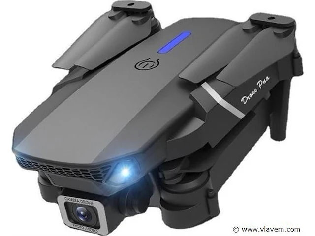 Drone met 4k camera & 3 batterijen - zwart - afbeelding 1 van  3