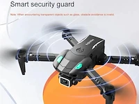 Drone mini met 4k hd camers + obstacle avoidance met opbergvak in de controler incl 1 batterijen - afbeelding 4 van  8