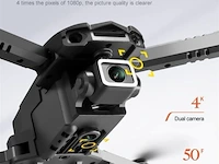 Drone mini met 4k hd camers + obstacle avoidance met opbergvak in de controler incl 1 batterijen - afbeelding 6 van  8