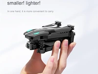 Drone mini met 4k hd camers + obstacle avoidance met opbergvak in de controler incl 1 batterijen - afbeelding 7 van  8