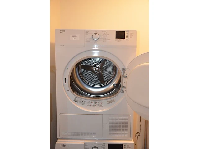 Droogkast beko dc7230bx1 - afbeelding 2 van  4