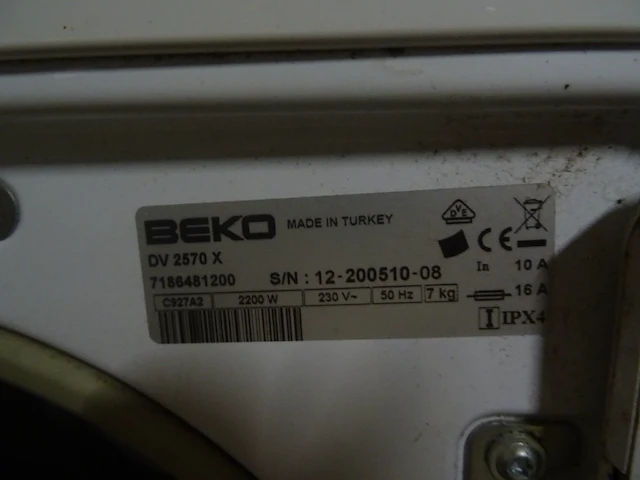 Droogkast beko - afbeelding 5 van  5