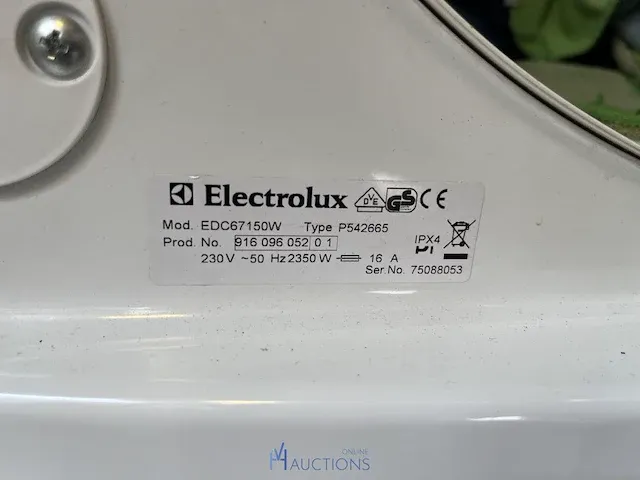 Droogkast electrolux - afbeelding 4 van  4