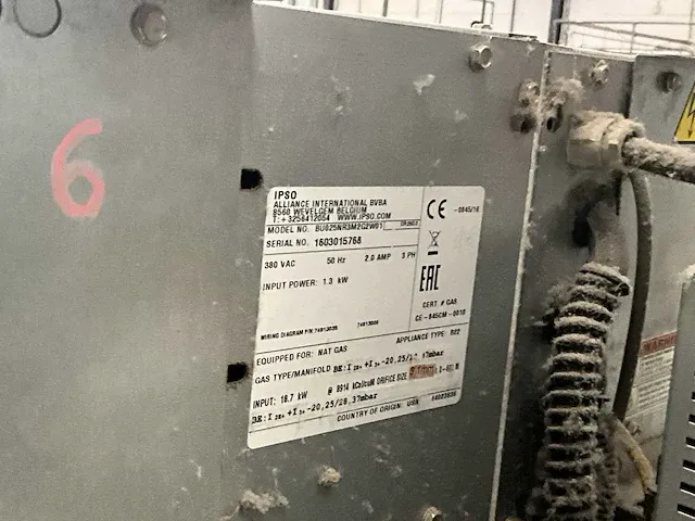 Droogkast ipso type model bu025nr3m2g2w01 - afbeelding 11 van  11