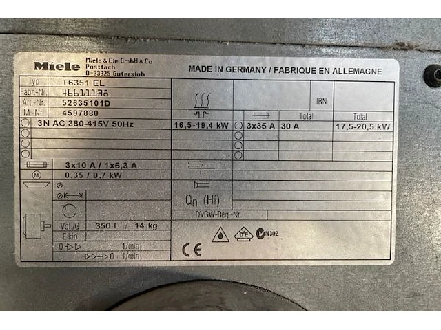 Droogkast miele prof uitvoering - afbeelding 6 van  7