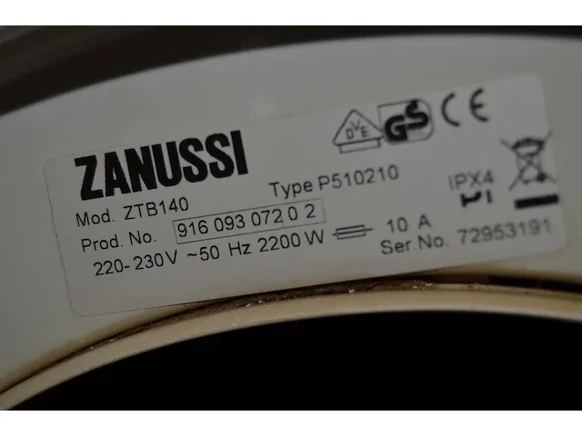Droogkast zanussi, elektrische verwarming profile, oven moulinex - afbeelding 8 van  10