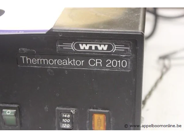 Drooglaboratorium-verhitter wtw, thermoreactor cr 2010 - afbeelding 2 van  2