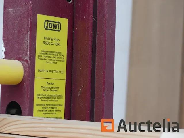 Droogrek op wielen jowi r660-x-16rl - afbeelding 5 van  5